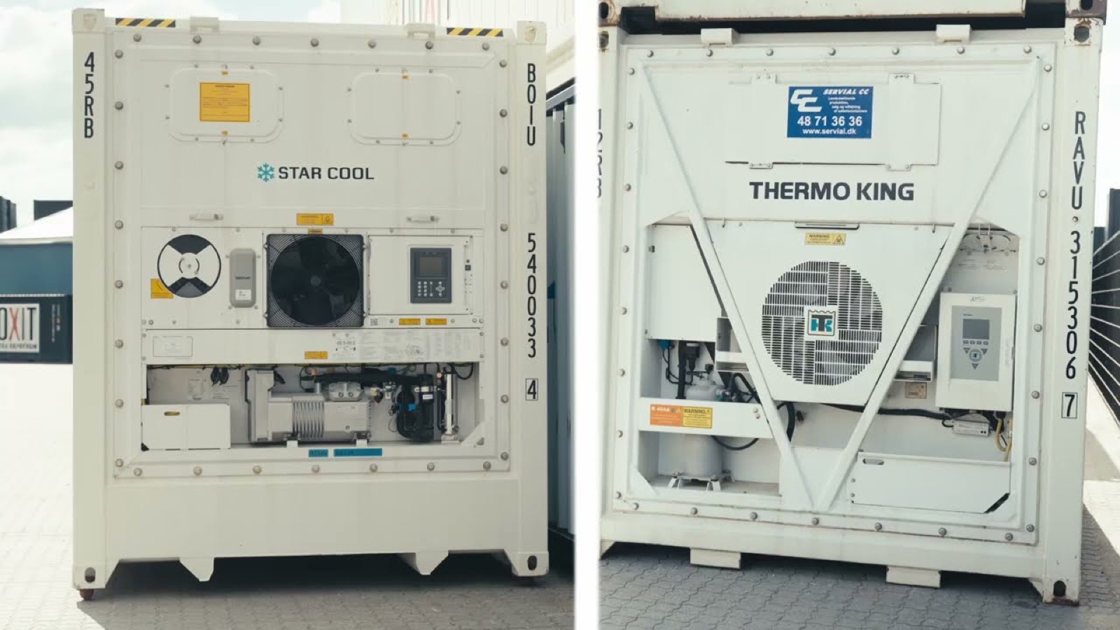 Thermo King and Star Cool refrigerated container units